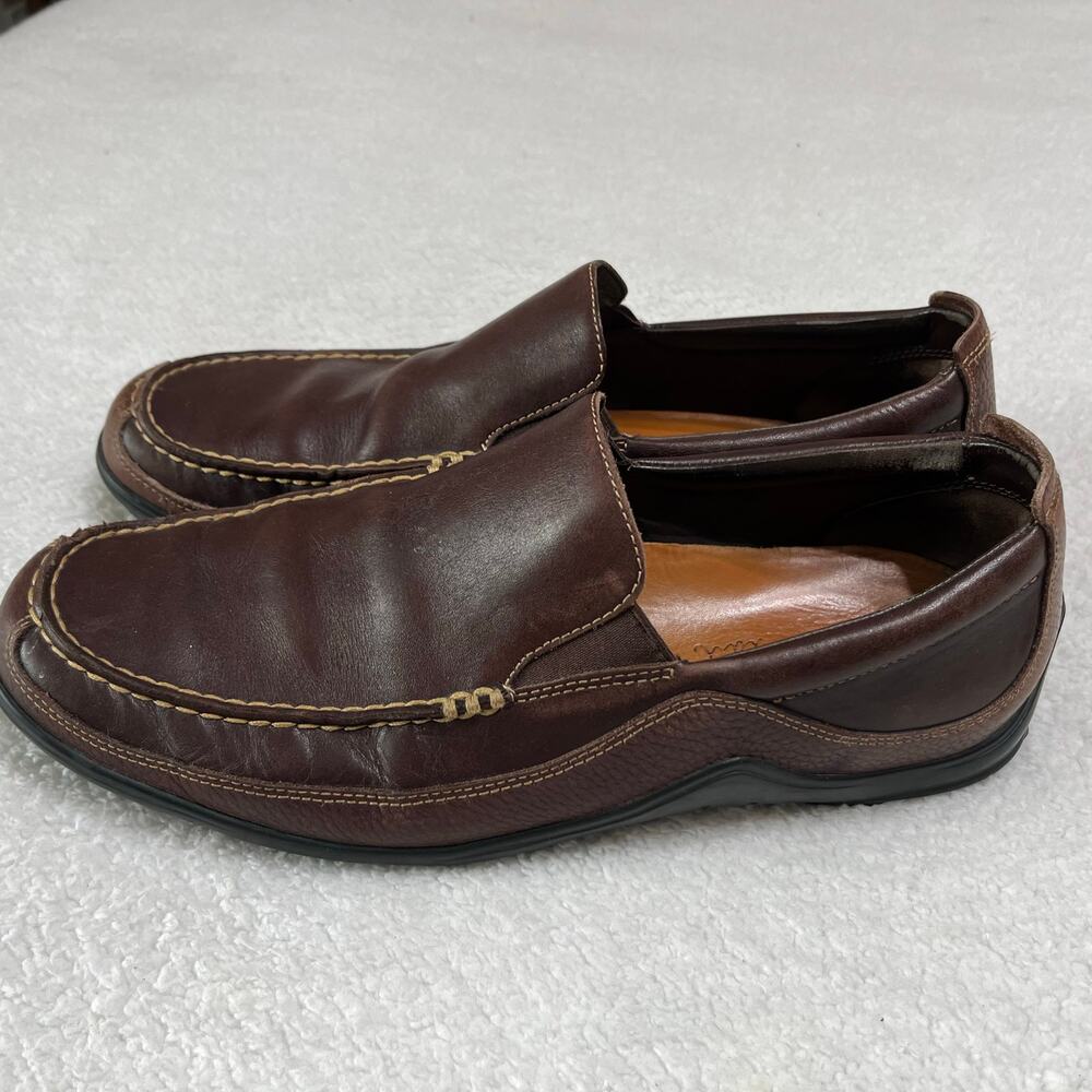 Cole Haan Men’s‎ Riding Loafers Size 10M Leather Brown Comfort 161C04059